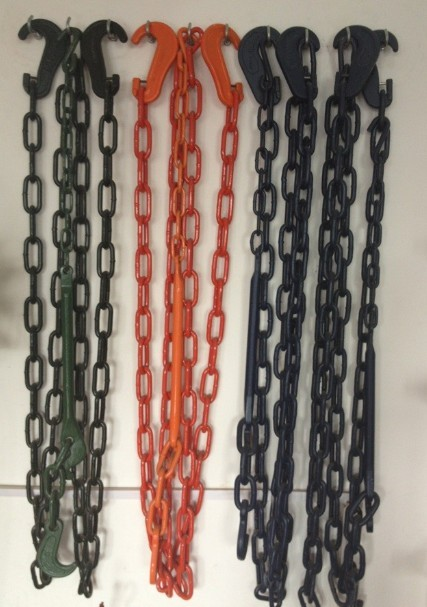 Long Link Chain Lashings with End Fittings-Lashing Chain-TopOne Chain ...