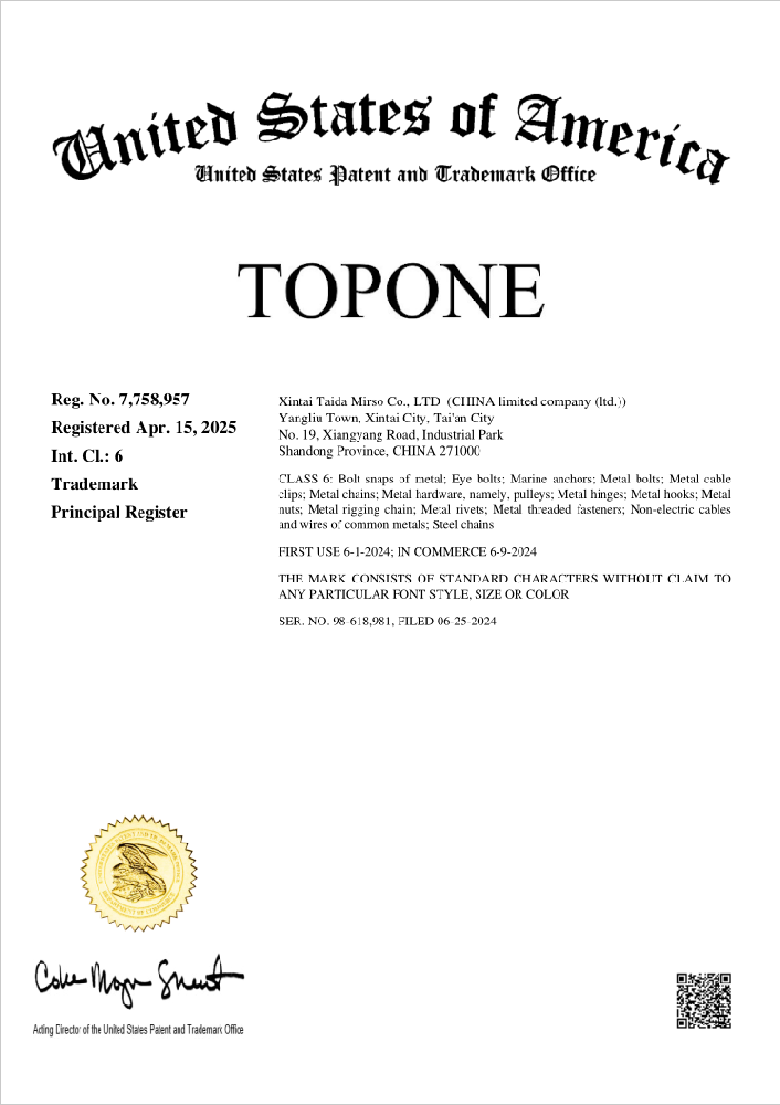 Trademark registration