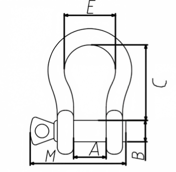 1783404234155073.png 锚G2130 38 Bolt Type Anchor Shackle(1).png